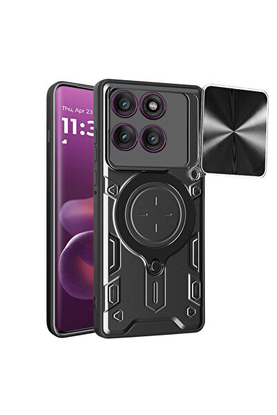 OEM Θήκη για Motorola Edge 60 Pro, Νότιος Ουρανός, Προστασία, μαύρο