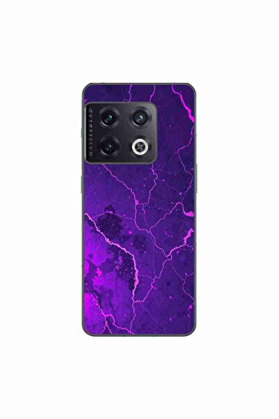OEM Husa compatibila cu OnePlus 10 Pro Silicon Gel Tpu Model Ultraviolet Marb...