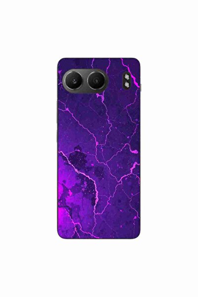 OEM Husa compatibila cu OnePlus Nord 4 Silicon Gel Tpu Model Ultraviolet Marb...