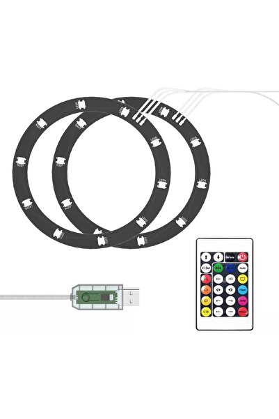Generic مجموعة شريط إضاءة LED RGB متوافق مع وحدة تحكم PS5/PS5 Slim، حلقة إضاء...