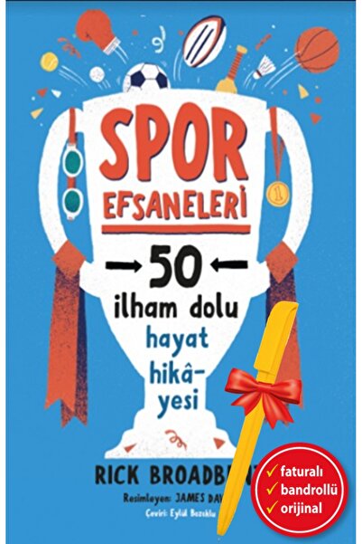 Kronik Kitap Alfa Kalem-Spor Efsaneleri (Rick Broadbent)Çocuk ve Gençlik Kita...