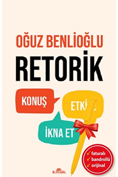 Kronik Kitap Alfa Kalem-Retorik (Oğuz Benlioğlu)Genel Konular Set