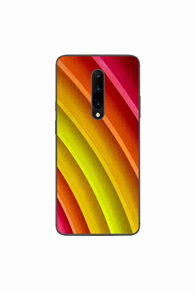 OEM Husa compatibila cu OnePlus 7 Pro Silicon Gel Tpu Model Abstract Stripes