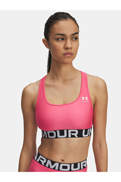 Under Armour Sutien de damă UA HG Mid Branded-PNK