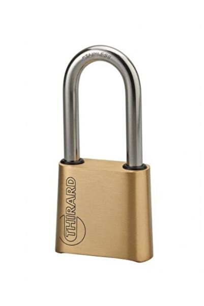 THIRARD Padlock with code, Tanker 2, semi-high shackle, use in construction, ...