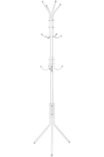 ARTC Free Standing Metal Coat Rack, 12 Hooks Metal Coat Hat Tree Coat Hanger ...