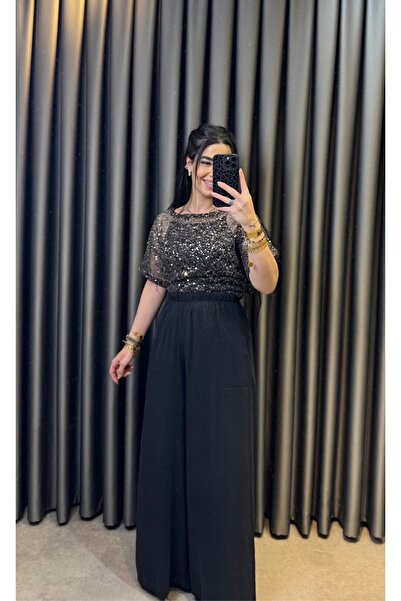Nisam Tensel Palazzo Elasticated Trousers