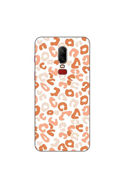 OEM Husa compatibila cu OnePlus 6 Silicon Gel Tpu Model Animal Print Blush Ch...