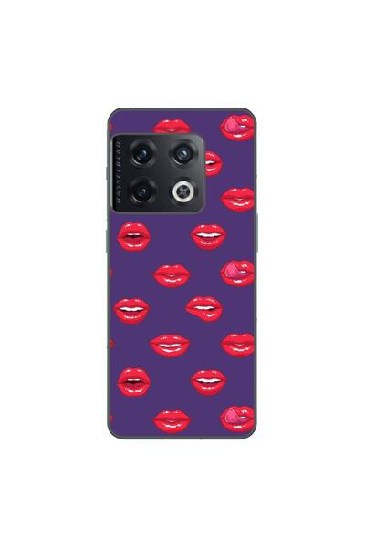 OEM Husa compatibila cu OnePlus 10 Pro Silicon Gel Tpu Model Buze Pattern