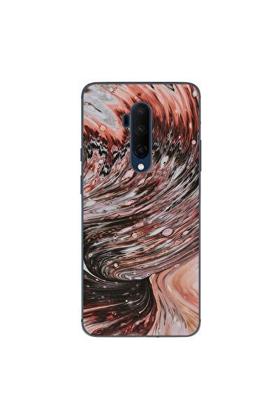 OEM Husa compatibila cu OnePlus 7T Pro Silicon Gel Tpu Model Copper Stream