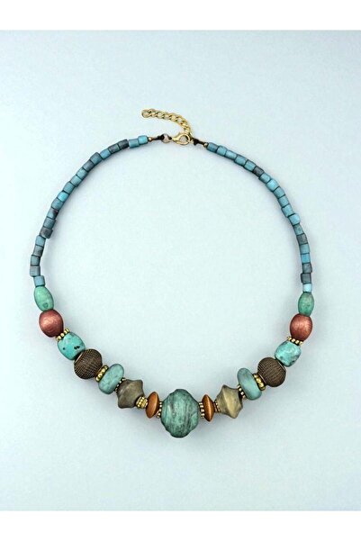 Bozhi Necklace Glass Beads Elegant Gift