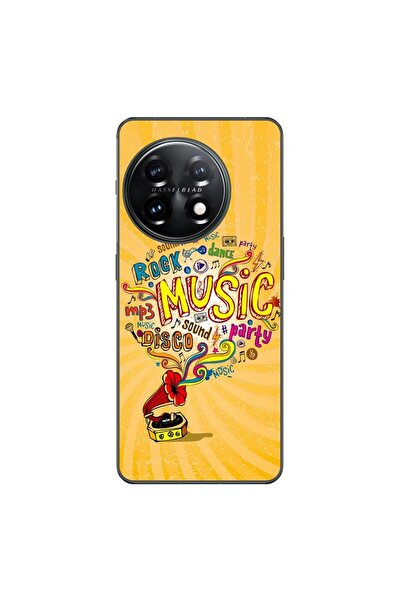 OEM Husa compatibila cu OnePlus 12 Silicon Gel Tpu Model Muzica la Gramofon