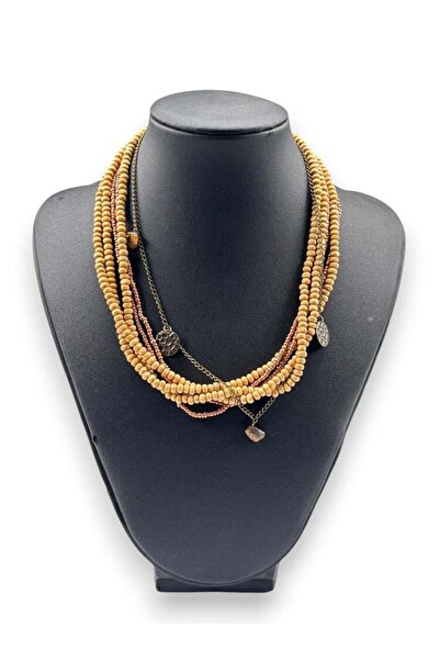 Bozhi Necklace Glass Beads Stylish Gift