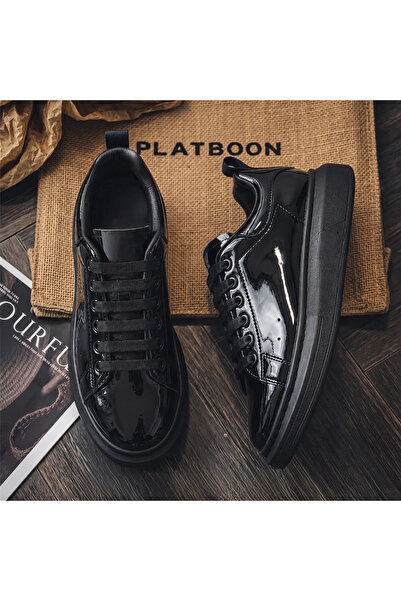 dehaine Men's casual sneakers, WOW, shiny sneakers, unisex sneakers, unisex f...
