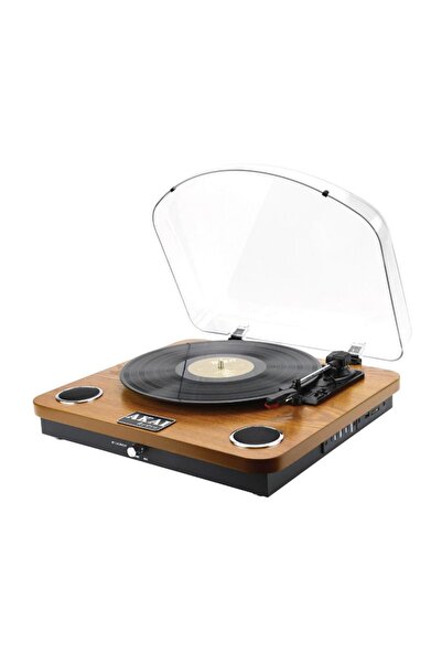 AKAI ATT-11BTN Ξύλινο πικάπ με Bluetooth IN / OUT, ενσωματωμένα ηχεία, USB κα...