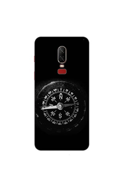 OEM Husa compatibila cu OnePlus 6 Silicon Gel Tpu Model Busola Vintage
