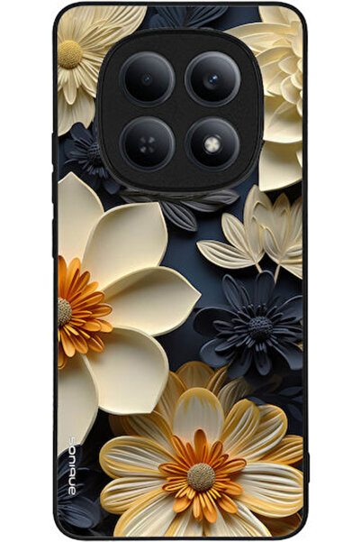 Other Θήκη Sonique Σειρά 3D Λουλούδια Xiaomi Redmi Note 15 4G Εκρού