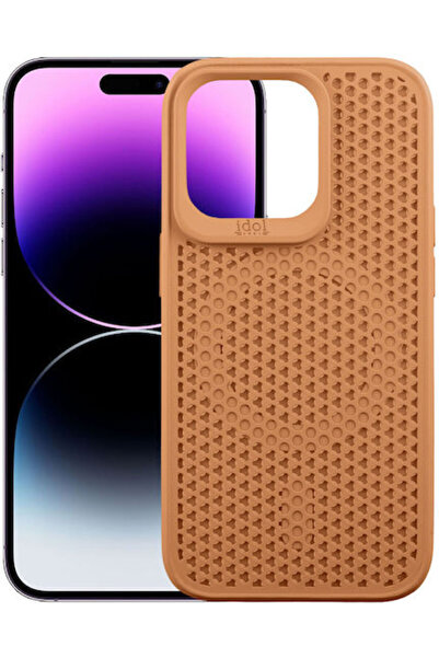 Other Idol 1991 Air Back Cover Σιλικόνης Καφέ (iPhone 14 Pro Max)