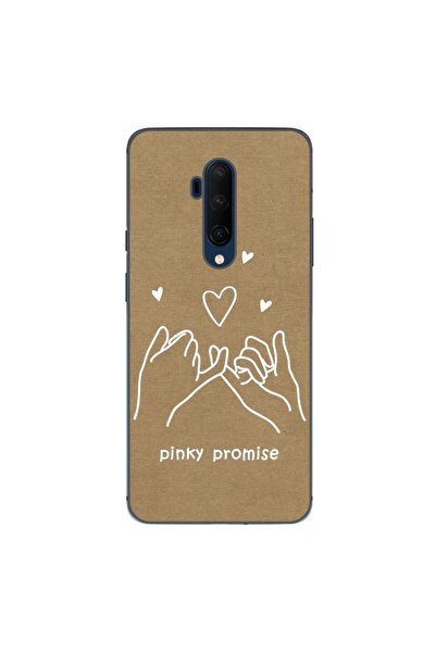 OEM Husa compatibila cu OnePlus 7T Pro Silicon Gel Tpu Model BFF Pinky Promise