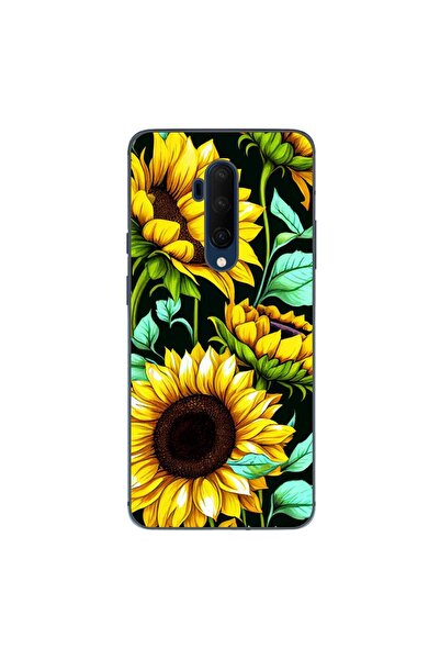 OEM Husa compatibila cu OnePlus 7T Pro Silicon Gel Tpu Model Floarea Soarelui AI