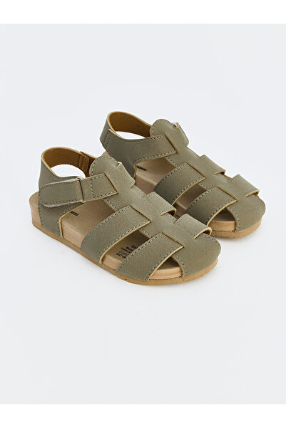 LC Waikiki Vizyon New Season Velcro Boys' Sandals