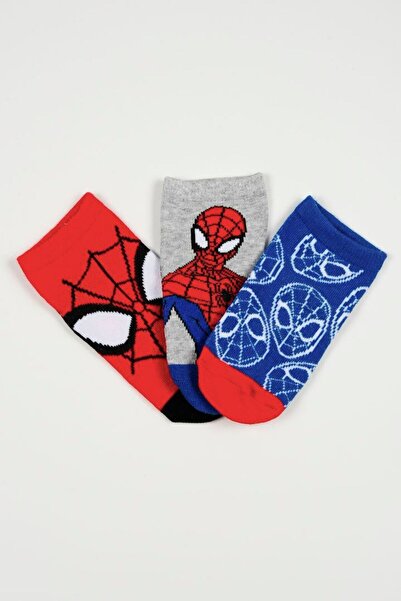 Disney Παιδικές Κάλτσες για Αγόρι Spider-Man Χρώματος Πολύχρωμο EZO6042.PACK1
