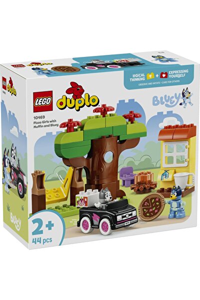 LEGO DUPLO Muffin și Fetițele Albastre care livră pizza 10469
