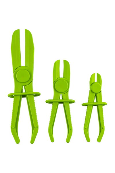 JBM Top Bottom Set OF 3 PLASTIC PLIERS FOR AUTO HOSES opening from: 0-70mm 0-...