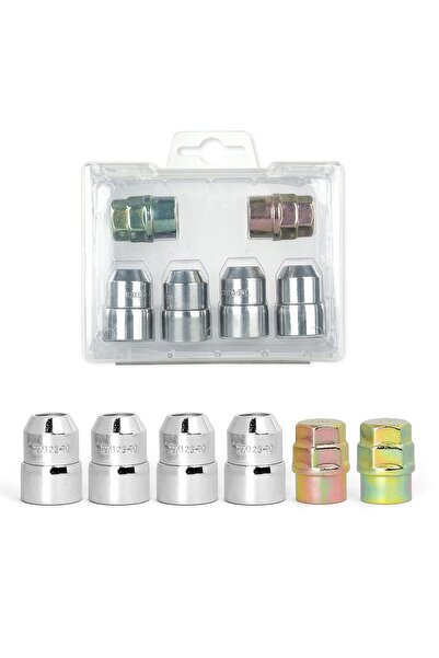 Krtopo 4-Piece M12 x 1.25 Wheel Nuts with Alloy Steel Eyelet, Universal Anti-...