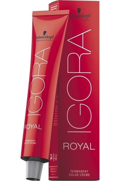 Schwarzkopf Igora Royal Βαφή Μαλλιών 6-4 Σκούρο Μπεζ Ξανθό 60 ml