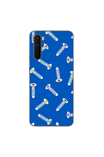 OEM Husa compatibila cu OnePlus Nord Silicon Gel Tpu Model Screws Pattern