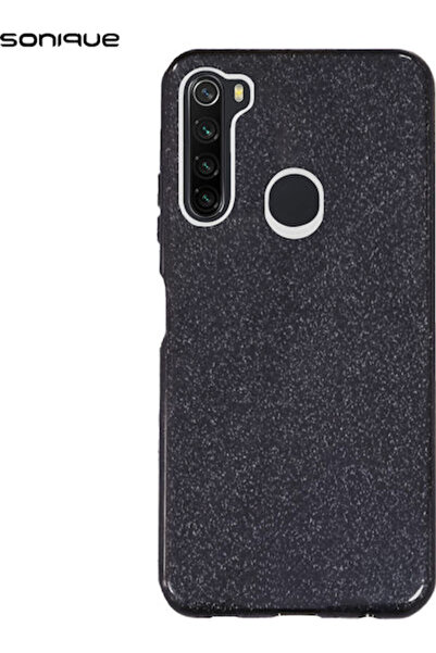 Other Sonique Γυαλιστερή Μαύρη Θήκη Πλάτης Σιλικόνης (Xiaomi Redmi Note 8, Re...