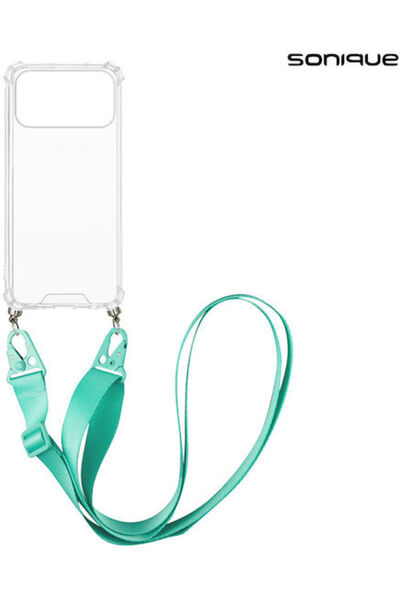 Other Θήκη Σιλικόνης με Λουράκι Sonique Armor Διαφανής για Apple iPhone 17 Pr...