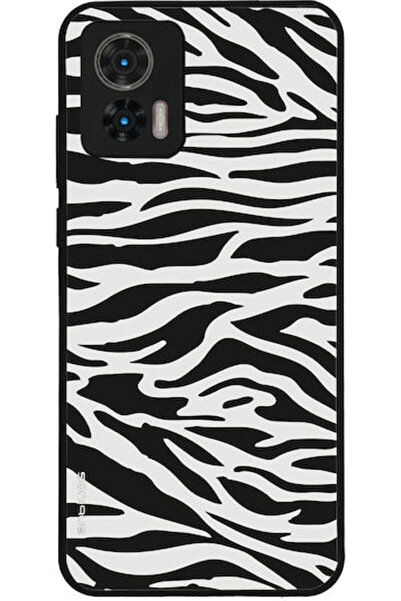 Other Θήκη Σειράς Sonique Animal Print για Motorola Edge 30 Neo 5G - Ζέβρα