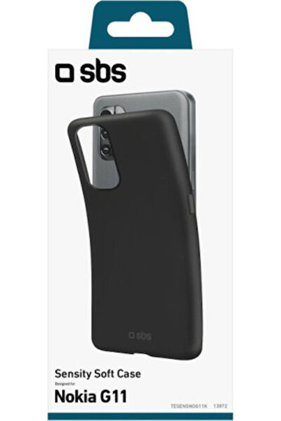 SBS Sensity Μαλακή Πίσω Θήκη Σιλικόνης Μαύρη (Nokia G11 / G21) Κωδικός: SENSN...