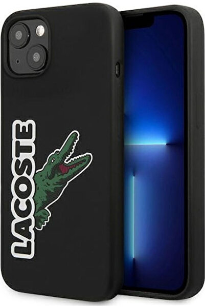 Lacoste Head Crocodile Πίσω Κάλυμμα Σιλικόνης Μαύρο (iPhone 13 mini) Κωδικός:...