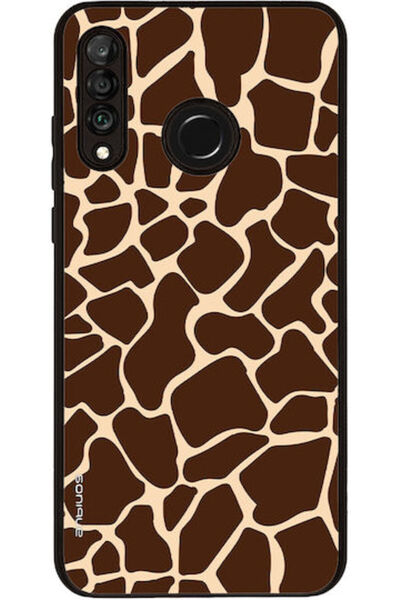 Other Sonique Θήκη Σειράς Animal Print για Huawei P30 Lite Καμηλοπάρδαλη 01