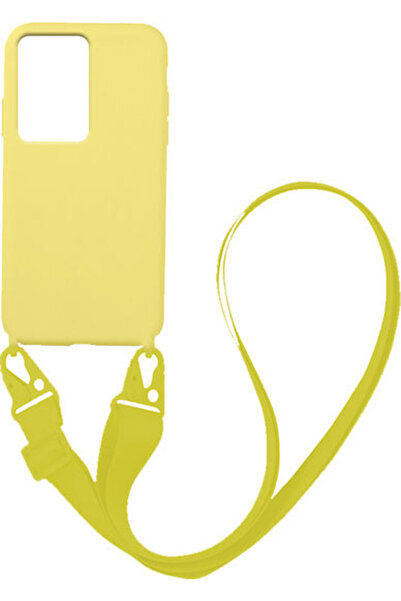 Other Sonique CarryHang Υγρή Θήκη Πλάτης Σιλικόνης 0.5mm με Λουράκι Κίτρινο (...