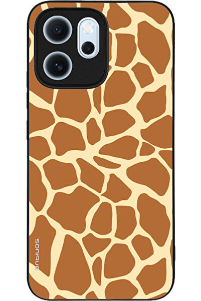 Other Θήκη Σειράς Sonique Animal Print για Oppo Reno14 F 5G Καμηλοπάρδαλη 02
