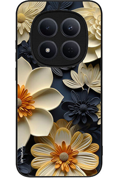 Other Θήκη Sonique Σειρά 3D Λουλούδια Xiaomi Redmi Note 15 Pro 5G Εκρού