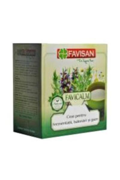 Favisan Tea for Fermentation, Bloating and Gas Favicalm Favisan, 50g