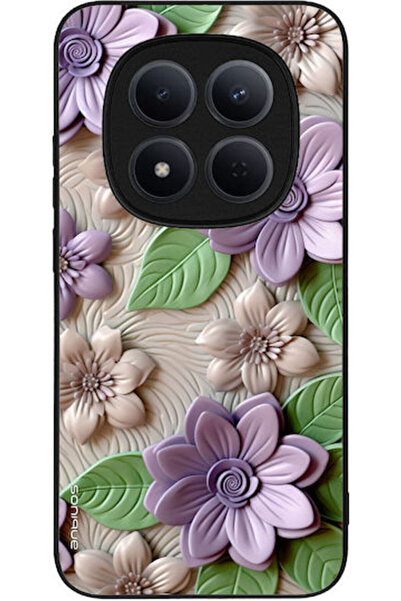 Other Θήκη Sonique Σειρά 3D Λουλούδια Xiaomi Redmi Note 15 Pro 5G Βιολετί