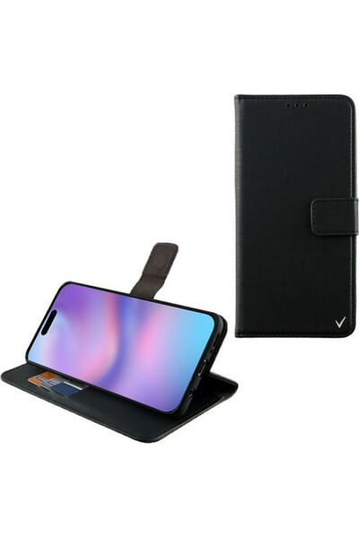 Other Volte-Tel Book Συνθετικό Δέρμα / Σιλικόνη Μαύρο (iPhone Air) Κωδικός: 8...