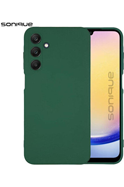 Other Sonique Dark Back Cover Silicone / Fabric Green (Galaxy A25 5G)