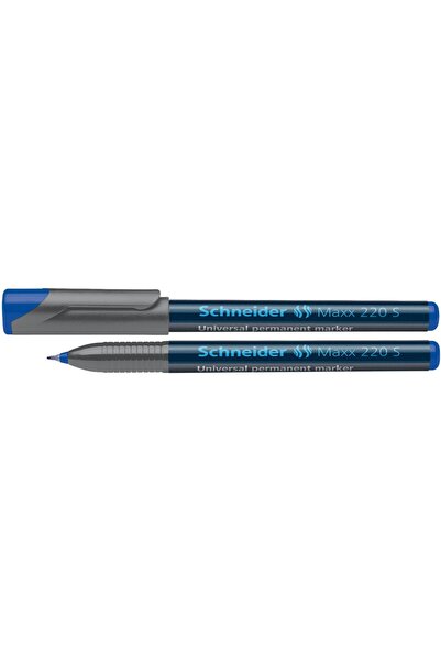 SCHNEIDER Marker permanent Maxx 220, 0,4 mm, albastru
