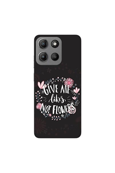 OEM Θήκη συμβατή με Motorola Moto G15, από σιλικόνη gel TPU, με σχέδιο μηνύμα...