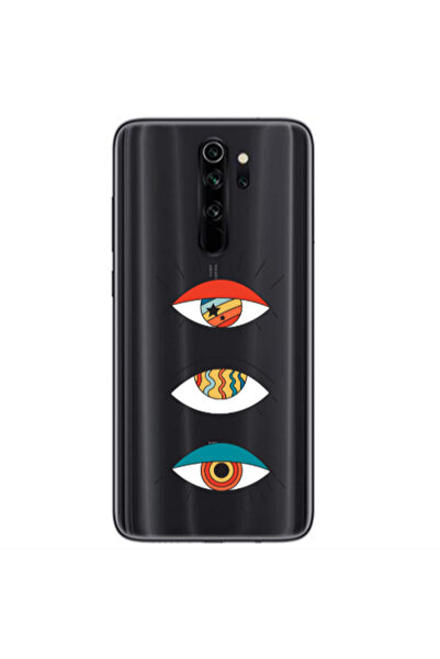 Other Xiaomi Redmi Note 8 Pro 3 different eyes Transparent Silicone TPU Θήκη