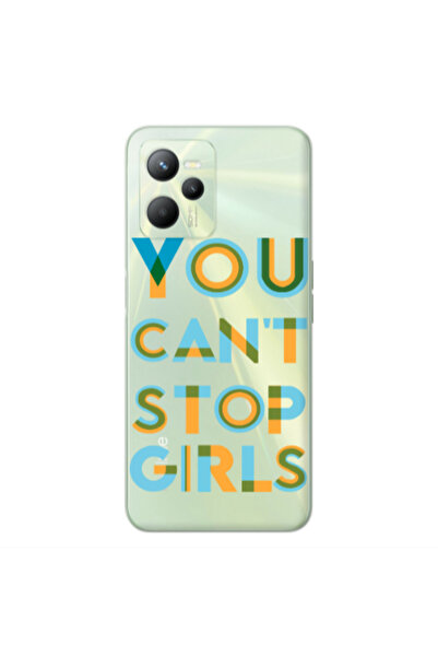 Other Realme C35 You Cant Stop Girls Transparent Silicone TPU Θήκη