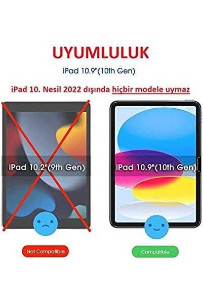 Yıldızan واقي شاشة الجهاز اللوحي TAMGÜN متوافق مع iPad الجيل الحادي عشر A16 م...