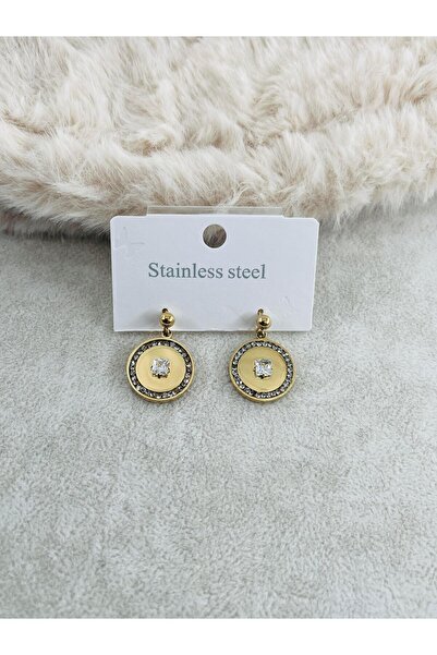 Bozhi Earrings Steel Silver Stylish Gift